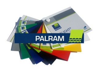 Polyvinylchlorid (PVC) –  Palram PVC Palight Color