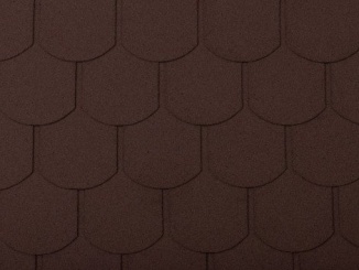 Asfaltové střešní šindele –  Uni Strong bobrovka hnedá 3,85 m²