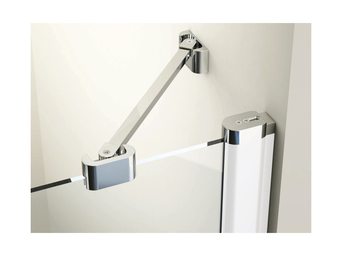 Ravak CSDL2 110, biela matná+transparent