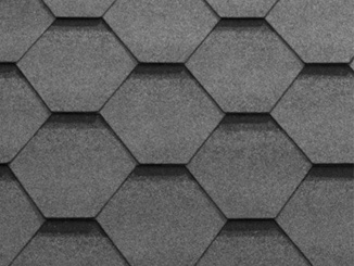Asfaltové střešní šindele –  Uni diamant šedá 3 m²