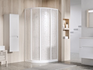 Sprchové kouty –  Ravak SKCP4 90x90 195, čierna+pearl