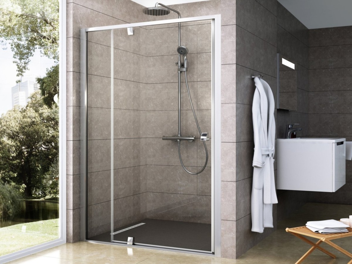 Ravak PDOP2 120, biela+transparent