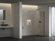 Ravak Walk-In Air Wall 90, lesk+transparent