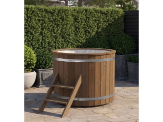 Koupací sudy –  Tuindeco Cold tub Ø120 cm, thermally modified spruce