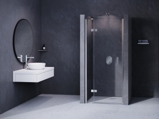 Sprchové dveře –  Ravak SMSD2 110 B-P, lesk/chróm+transparent