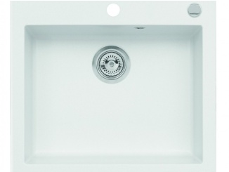 Jednodřez –  Axis Pure white biela
