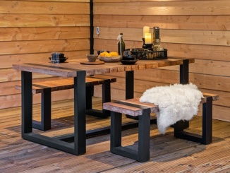 Nábytek –  Tuindeco Teak dinner set Wellington