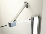 Ravak CSDL2 110, biela matná+transparent